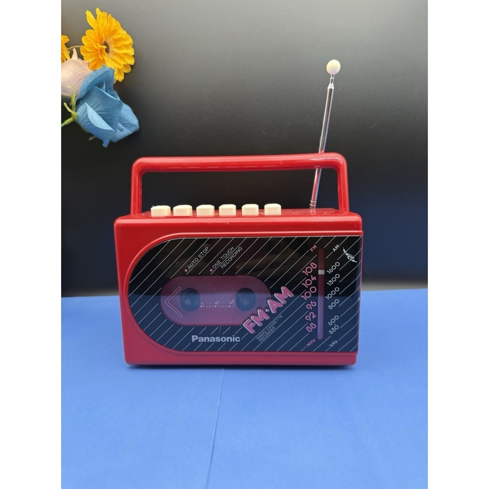 Panasonic AM /FM Radio Cassette Player RX-54 - Radio Works ONLY - For Parts